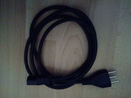 Computer Stromkabel PC Schwarz