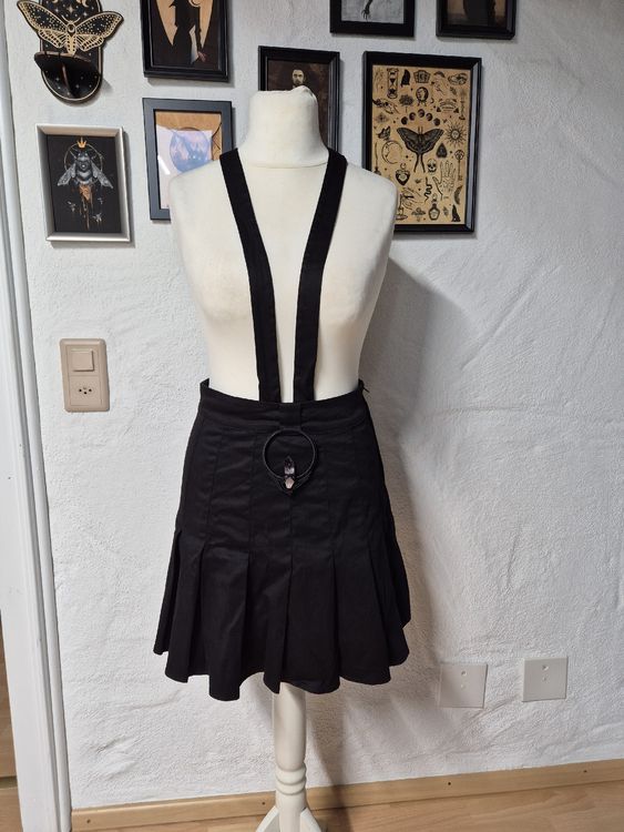 Rock mit Träger schwarz Gothic Gr.S/M (Neu (gemäss Beschreibung)) in ...