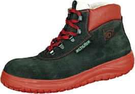 Sicherheitsschuhe halbhoch SCHÜTZE schwarz / rot 40