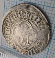 Doppelvierer o. J. (16. Jh.), Basel. Gotische Umschrift.