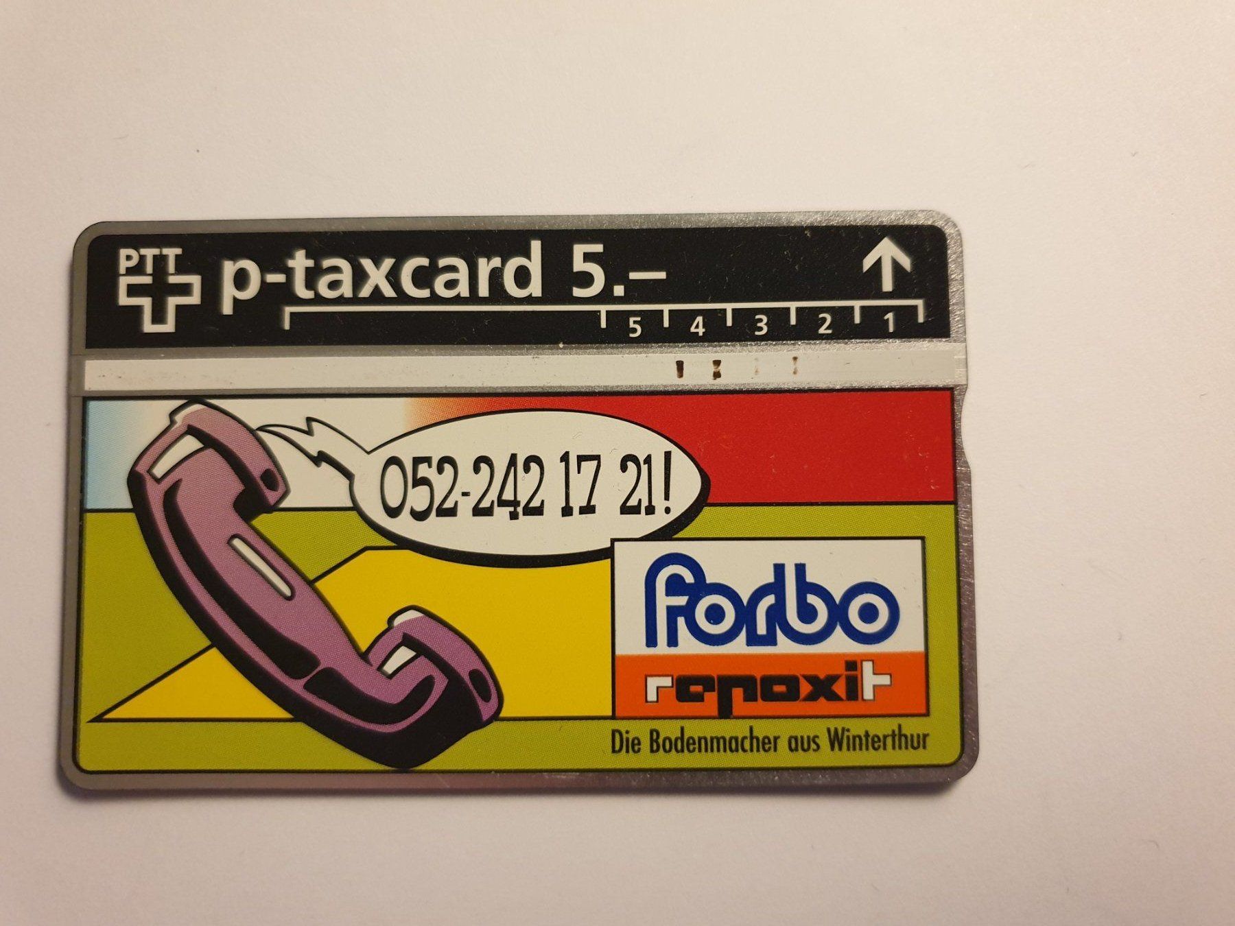 Telefon- & Taxkarten: Forbo – Gebraucht aus Rain von chesz