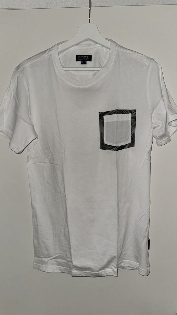 T-shirt: Woolrich T-Shirt Grösse S, Sommer Essential Herren – Usato da Selzach venduto da Mperformance83
