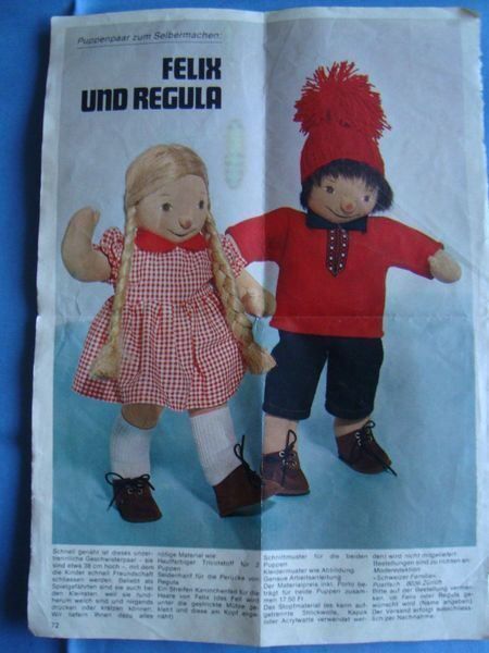 Kit bricolage: Puppenpaar zum Selbermachen – Nuovo (secondo la descrizione) da Pfungen venduto da jungstein