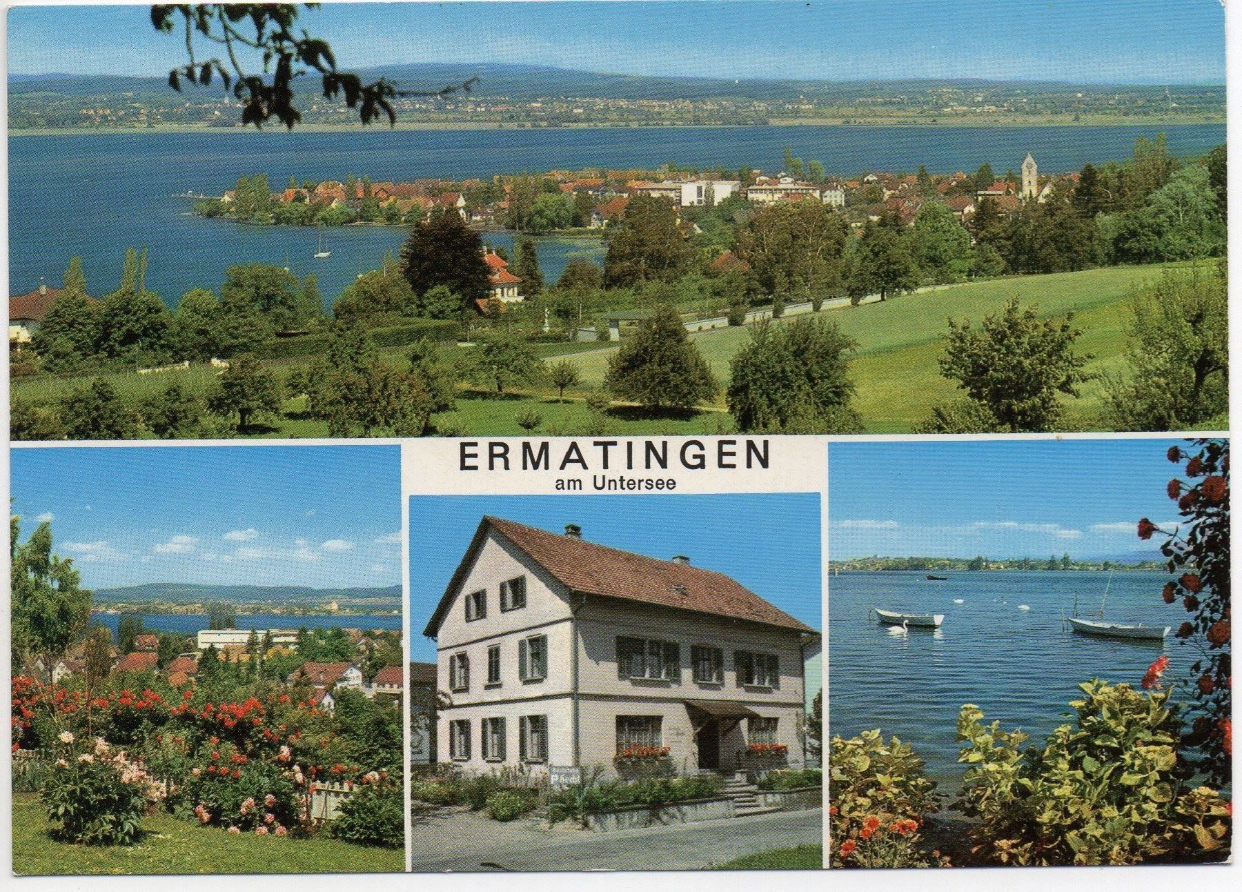 Ansichtskarten: ERMATINGEN Hotel Hecht – Gebraucht aus Jona von philajona