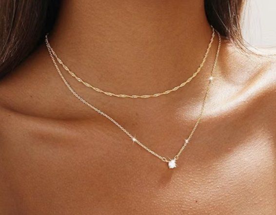 Catenine: 14K Gold/Silber Zirkonia Anhänger Halsketten – Nuovo e nell'imballaggio originale da Hemmental venduto da GoldundGlanz 3
