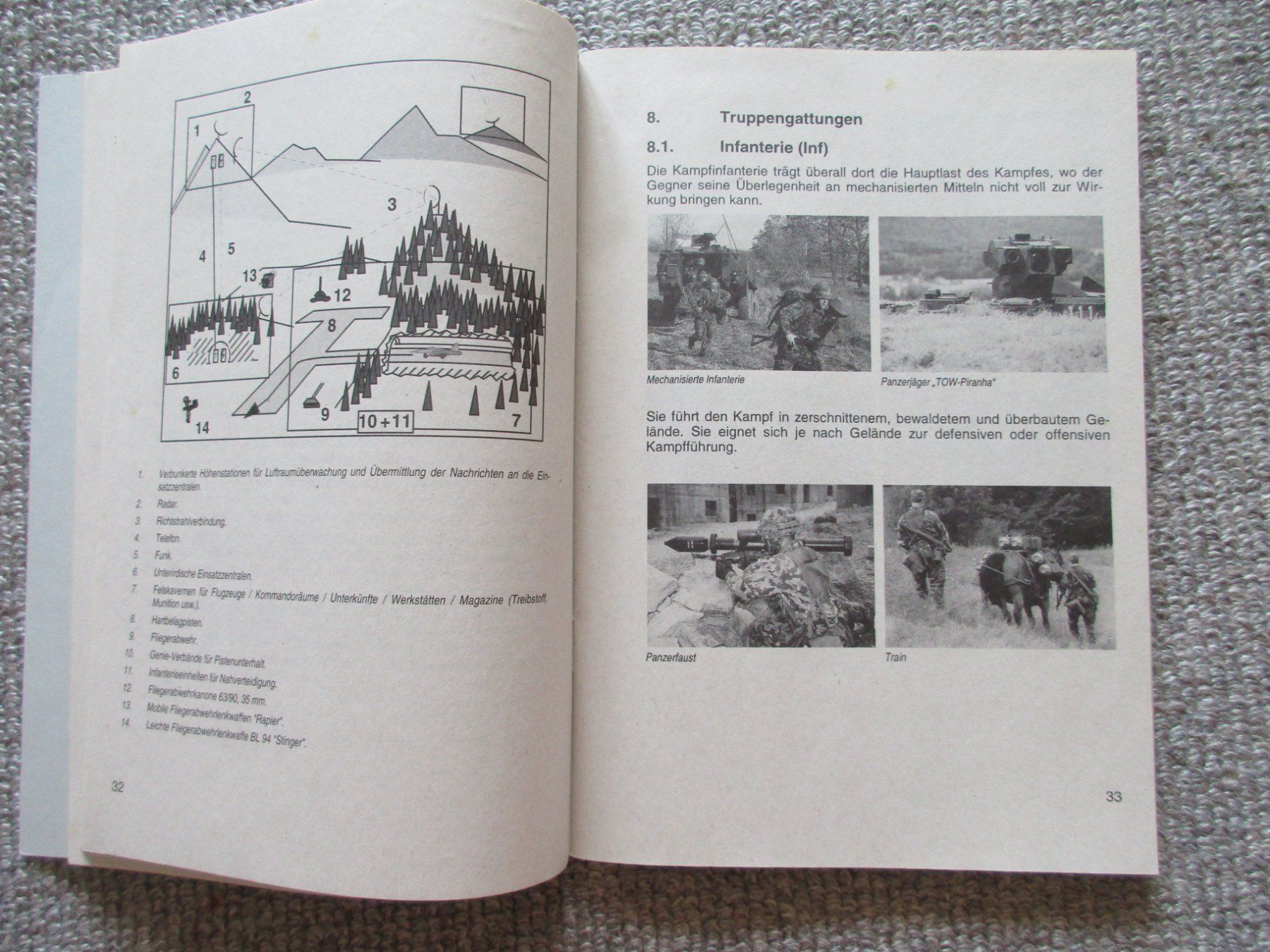 Libri: Reglement der Schweizer Armee "Kleine Heereskunde" Juli 2000 – Usato da Schafisheim venduto da reno007 3