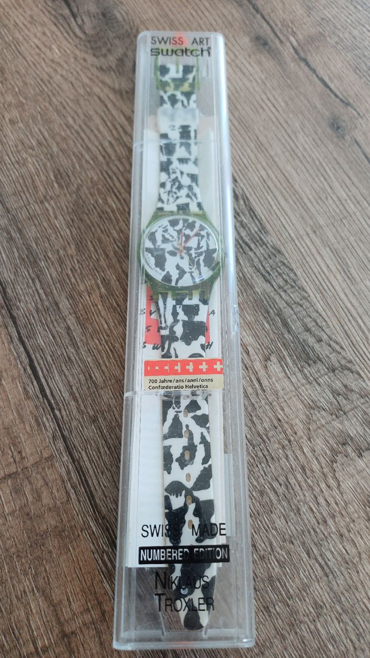 Swatch Orologi: Swatch Neuve de 1991 Édition numérotée GZ117 – Nuovo e nell'imballaggio originale da PORRENTRUY venduto da Davide6876