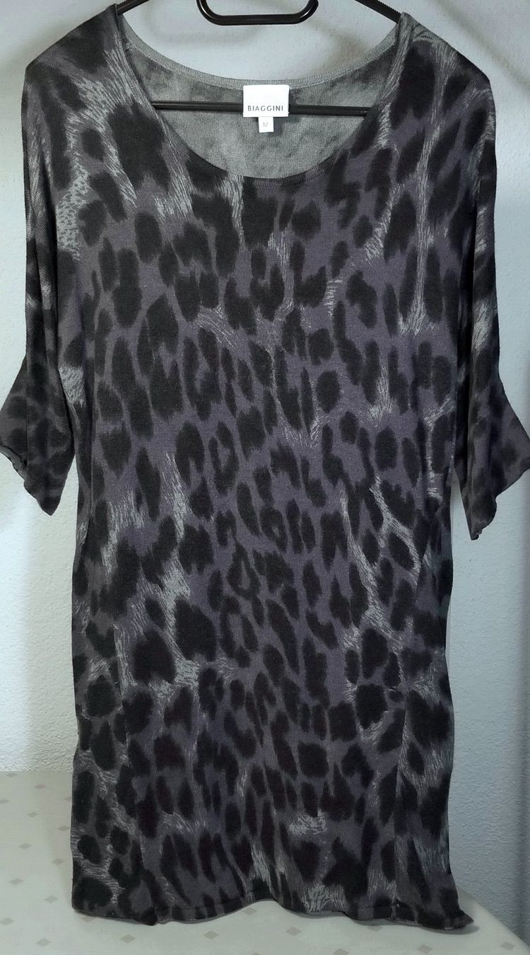 Maglioni & Felpe: Longpullover, d’grau-schwarz-hellgrau, Leopard Print, Gr.38 – Nuovo (secondo la descrizione) da Schwerzenbach venduto da vimo-18