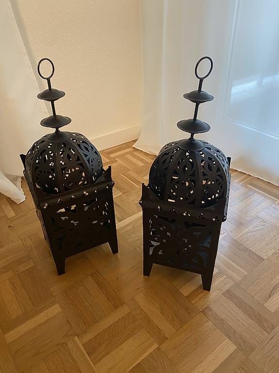Lanternes: 3-er Set (2Laternen & 1 "Kerzenständer" – D'occasion à Wädenswil par Itna