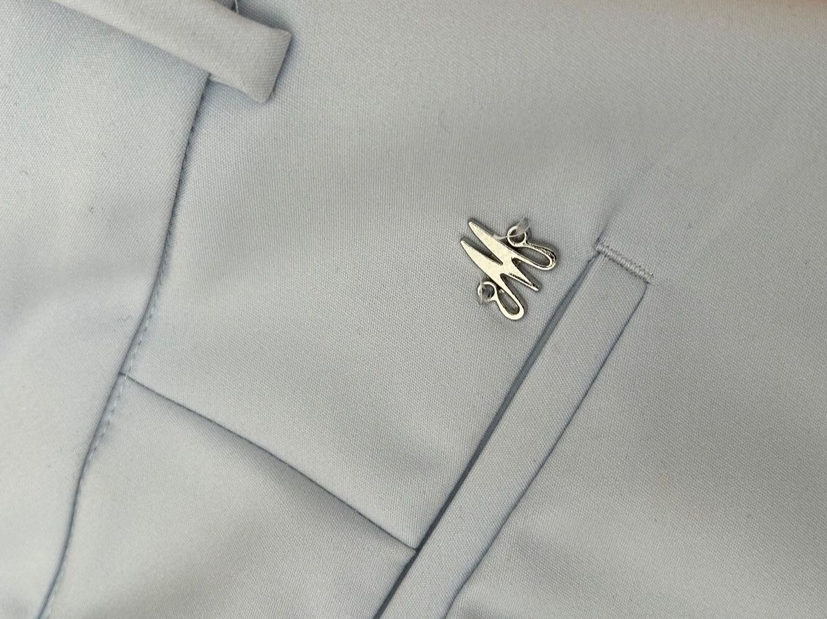 Mos mosh Pantaloni: Mos Mosh Hose mit Bügelfalte – Usato da Meggen venduto da stella195 4
