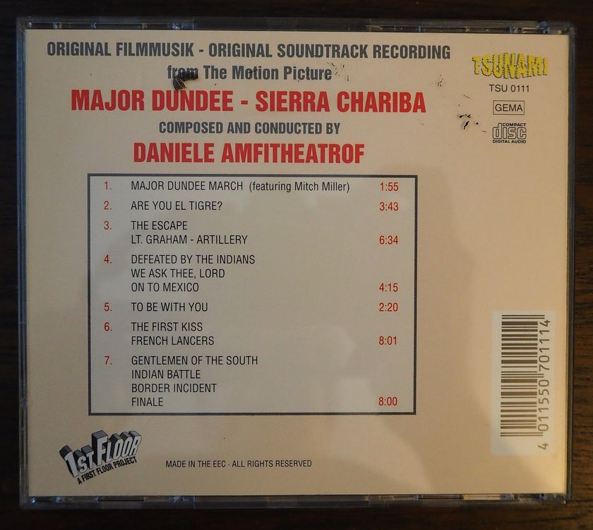Major Dundee / Daniele Amfitheatrof / Soundtrack Kaufen auf Ricardo