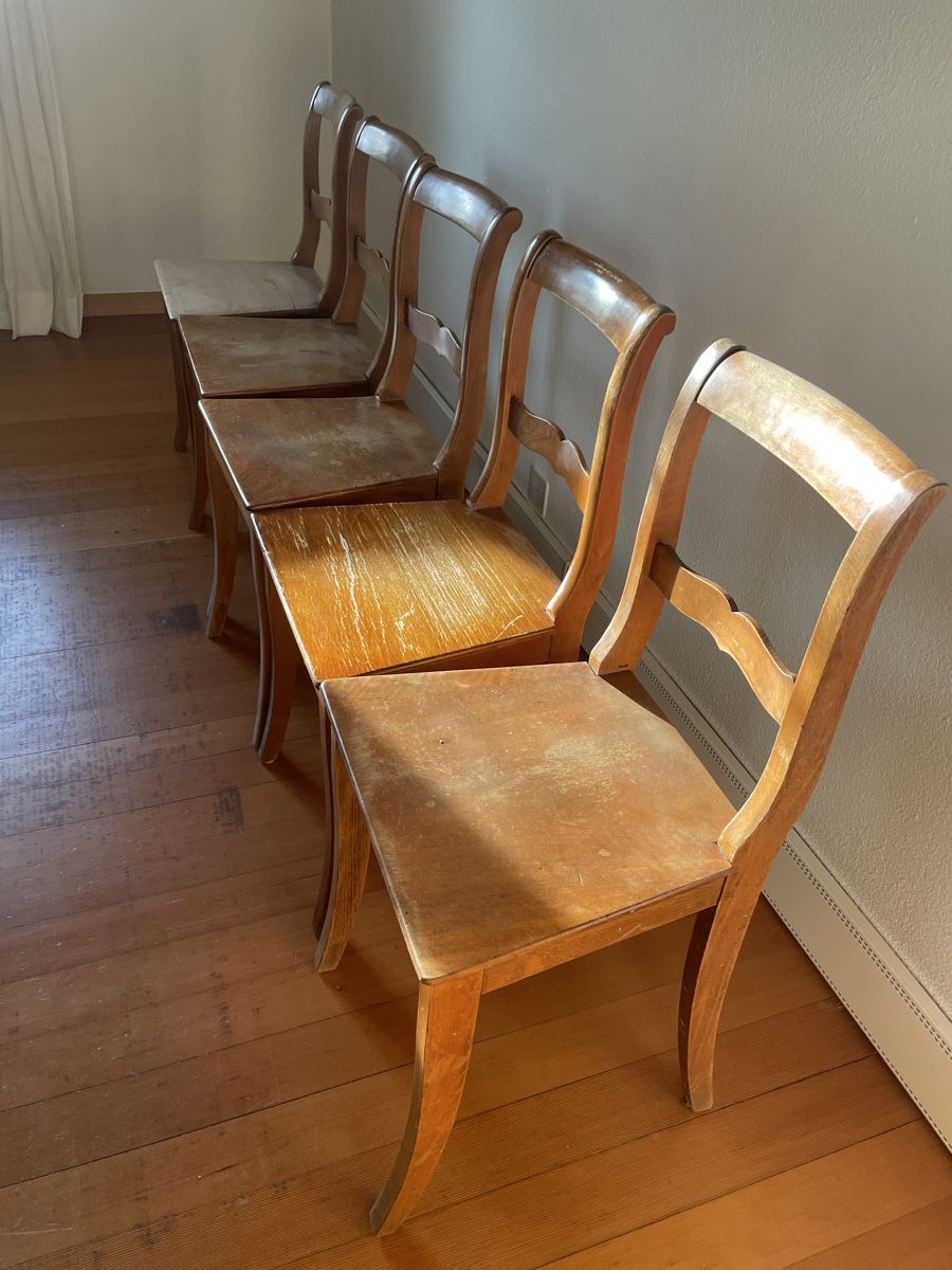 Sedie: 5 Biedermeier Stühle – Usato da Winterthur venduto da jul_tk2s 1