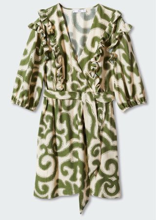 Mango Ruffle Dress