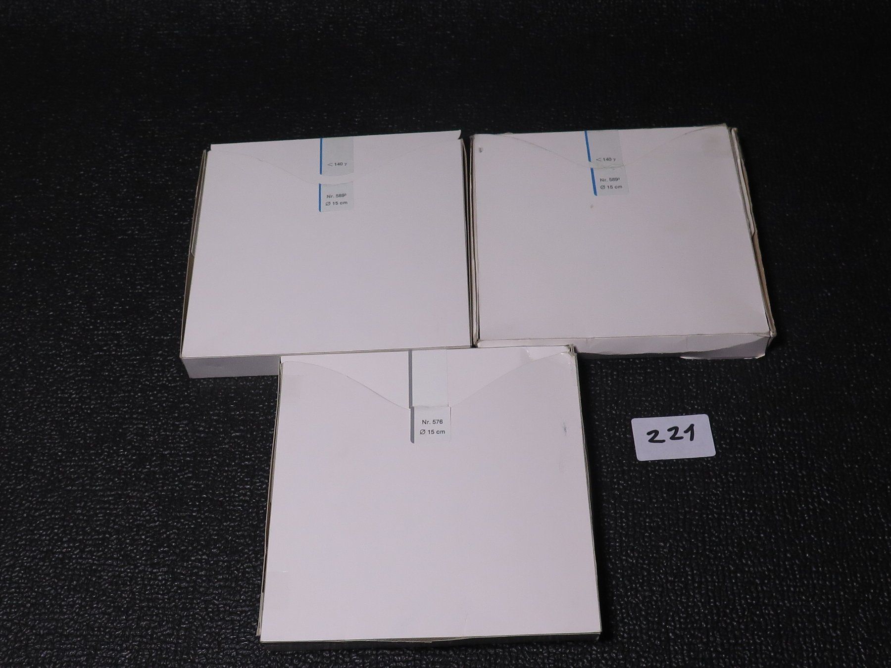 Sanitari: 3x Schleicher Schüll 150mm Filterpapier, NEU – Nuovo (secondo la descrizione) da Basel venduto da Deko1 3