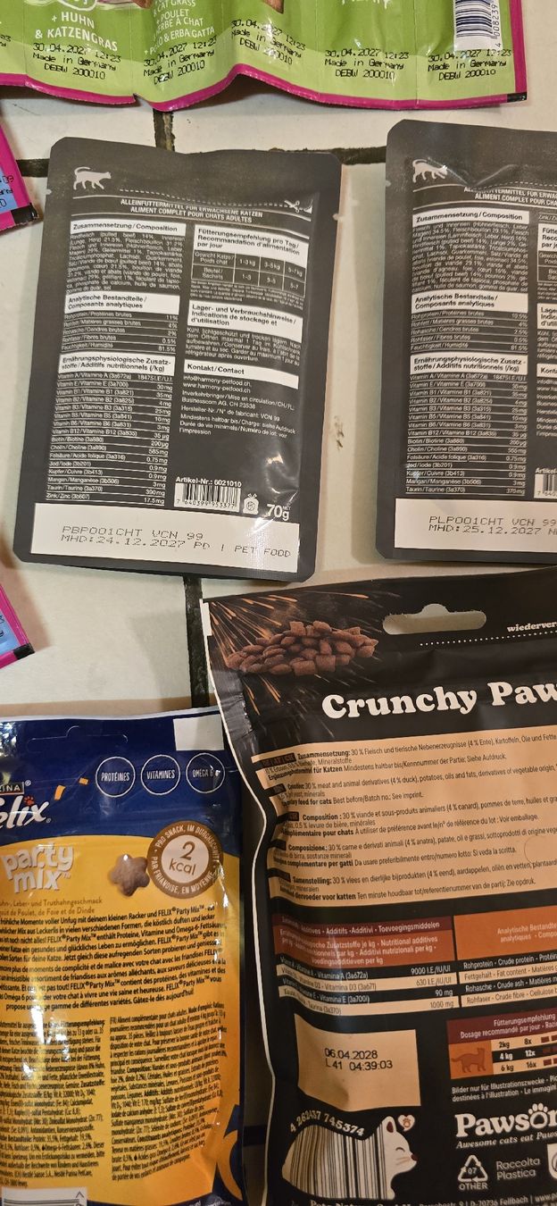 Nourriture: Katzenfutter Mix Set NEU – Neuf avec emballage d'origine à Hüttikon par Sybille91 3