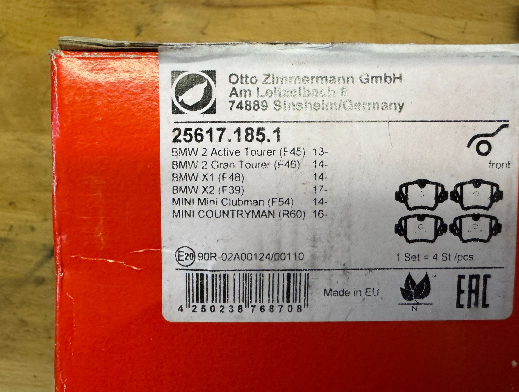 BMW Tutti pezzi di ricambio auto: Bremsbeläge für BMW – Nuovo e nell'imballaggio originale da Uhwiesen venduto da sepp357 1