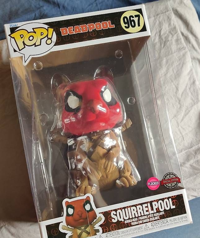 Statuette: Jumbo Squirrelpool Flocked bobblehead Funko Pop – Usato da Kaiseraugst venduto da RagingLobo