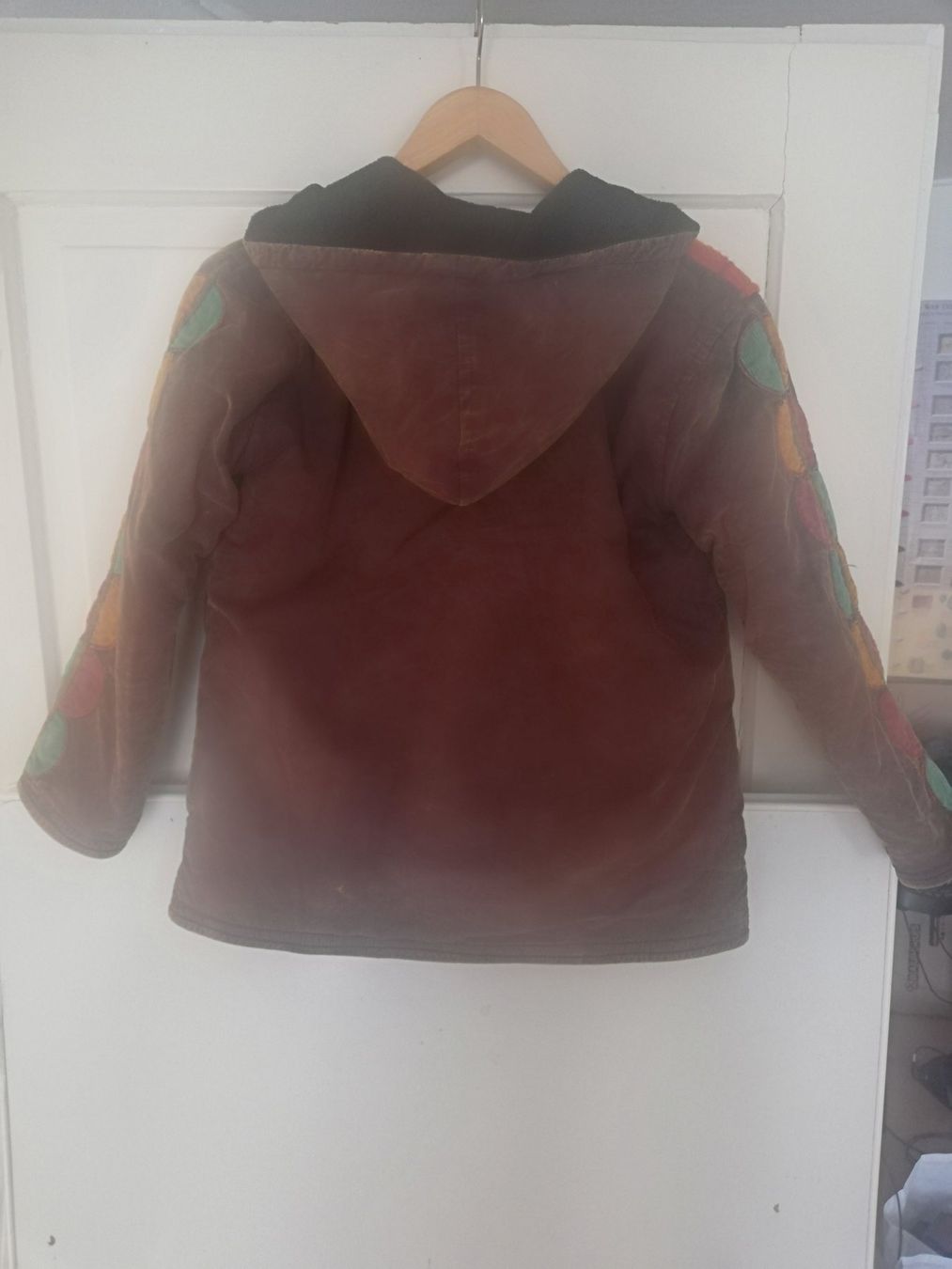 Giacche: Coole Jacke, braun gemustert, ca Grösse 152/ 158 – Usato da Bühler venduto da Frohkost 3