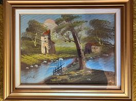 Vendo quadro su tela firmato