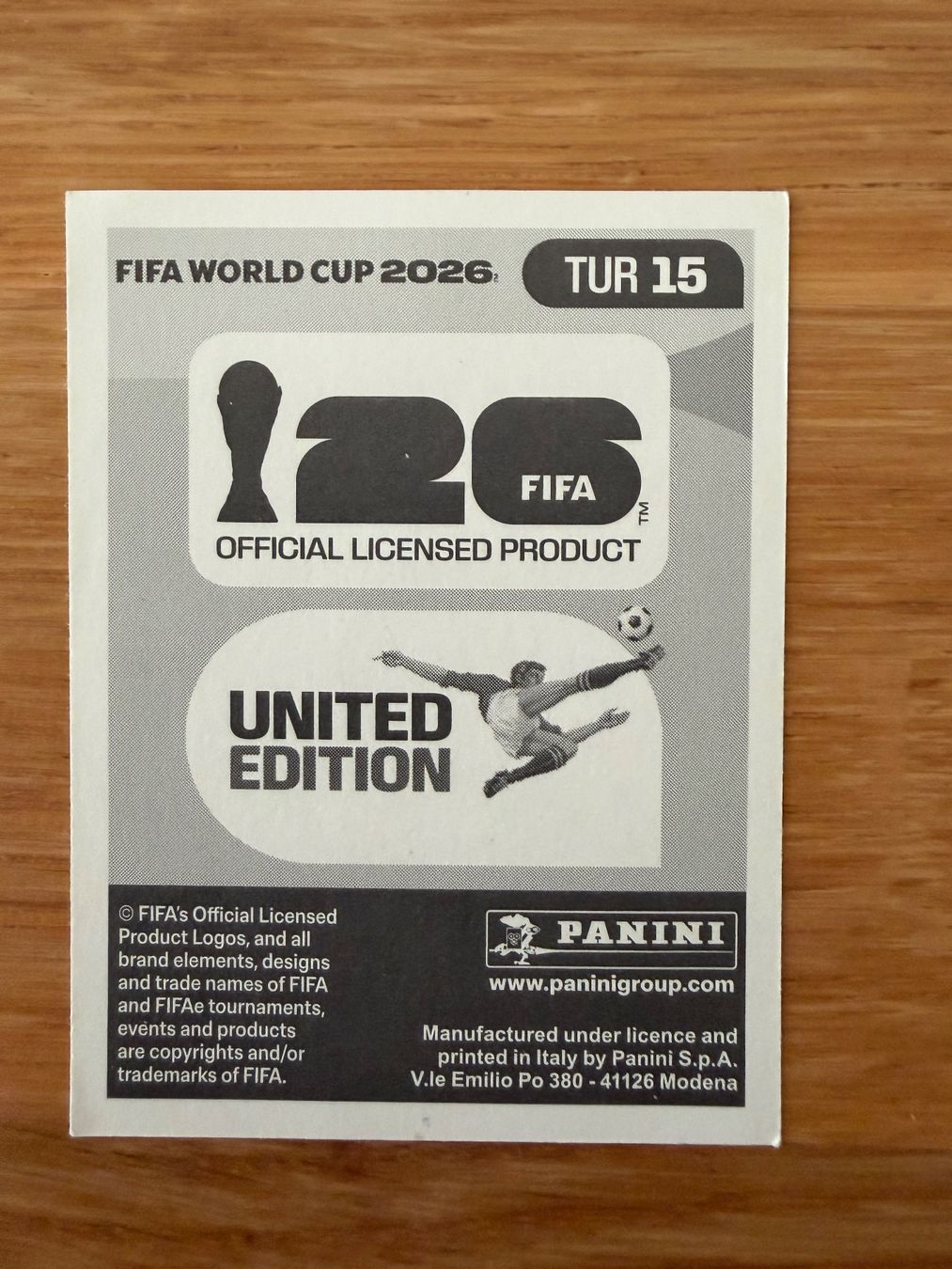 Panini Carte collezionabili: Panini TUR 15 Kahveci – Nuovo (secondo la descrizione) da Zürich venduto da bel5 1