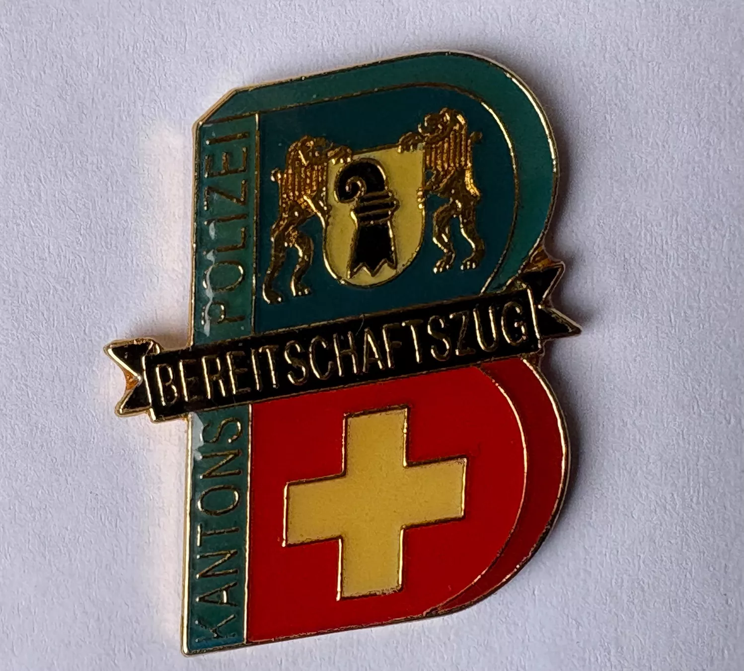 Basler Placchette & Badge: Basler Polizei PIN – Nuovo e nell'imballaggio originale da Basel venduto da mogi01 1