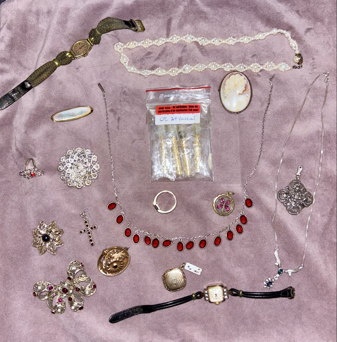 Altri gioielli: ANTIKER SCHMUCK - GOLD - GRANAT - SILBER – Usato da Wetzikon ZH venduto da Arber2021 7