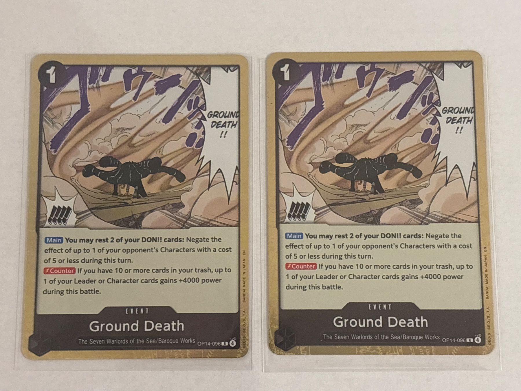 Bandai Carte collezionabili: One Piece TCG CARDS OP14-096 ENG – Nuovo (secondo la descrizione) da Schaffhausen venduto da Brickorama0815
