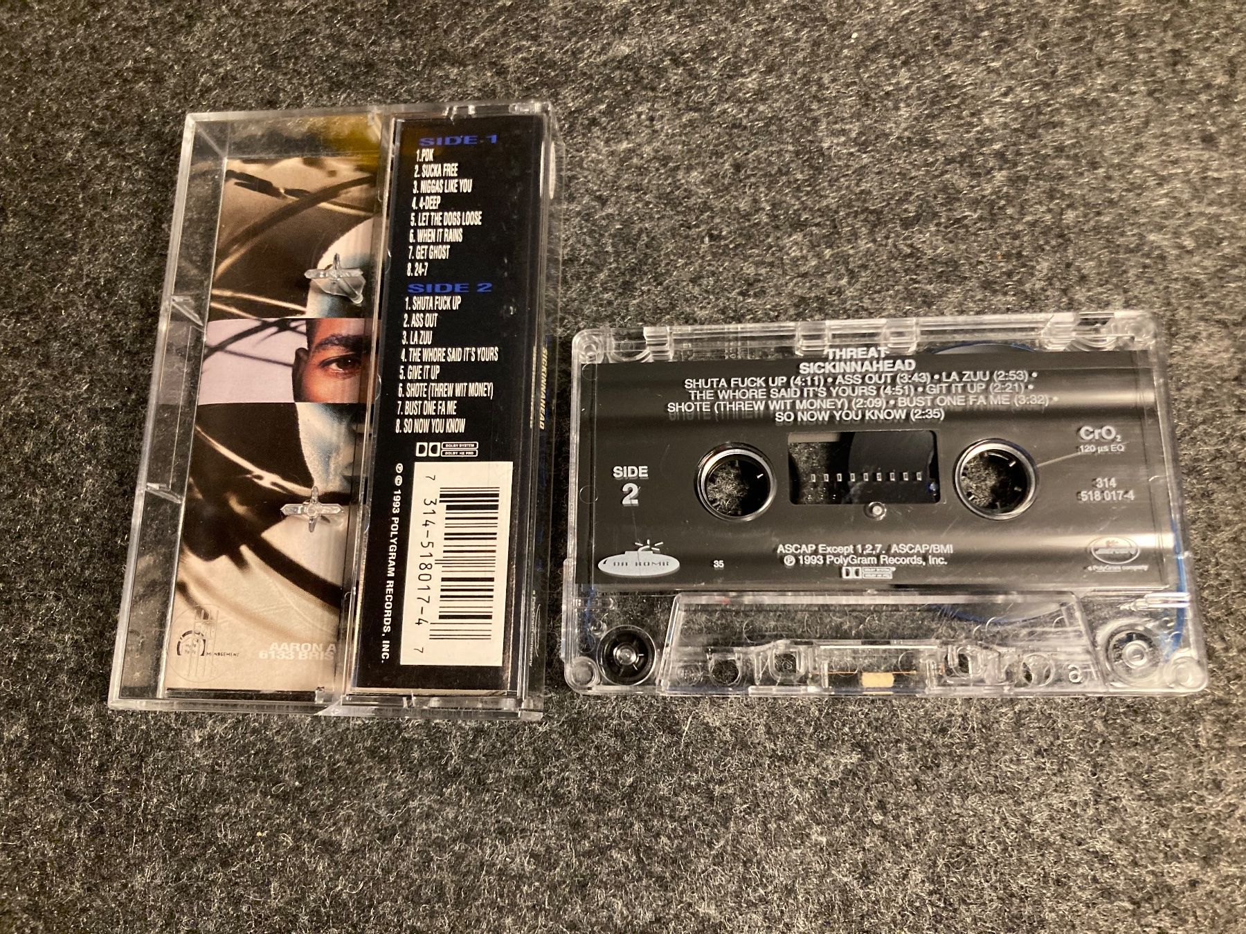 Musicassette: Threat - Sickinnahead (MC) – Usato da Fribourg venduto da Karushi 4
