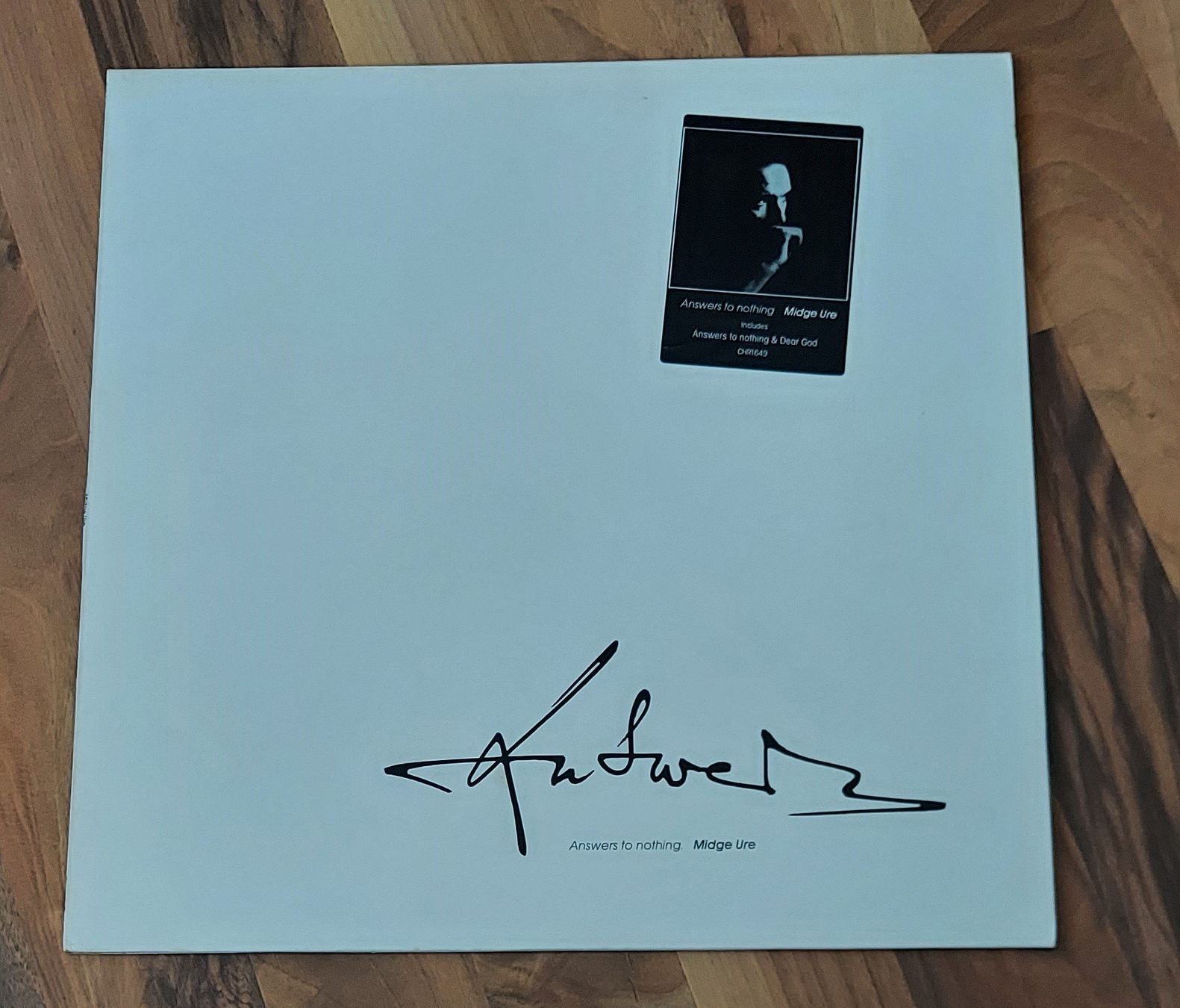 Vinyles: LP - MIDGE URE - ANSWERS – D'occasion à Steckborn par Quo7