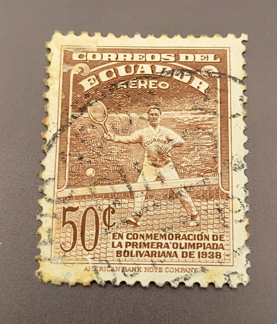 Tutti i francobolli: Ecuador 1939 alte briefmarke – Usato da St Gallen venduto da Stampsalshobby