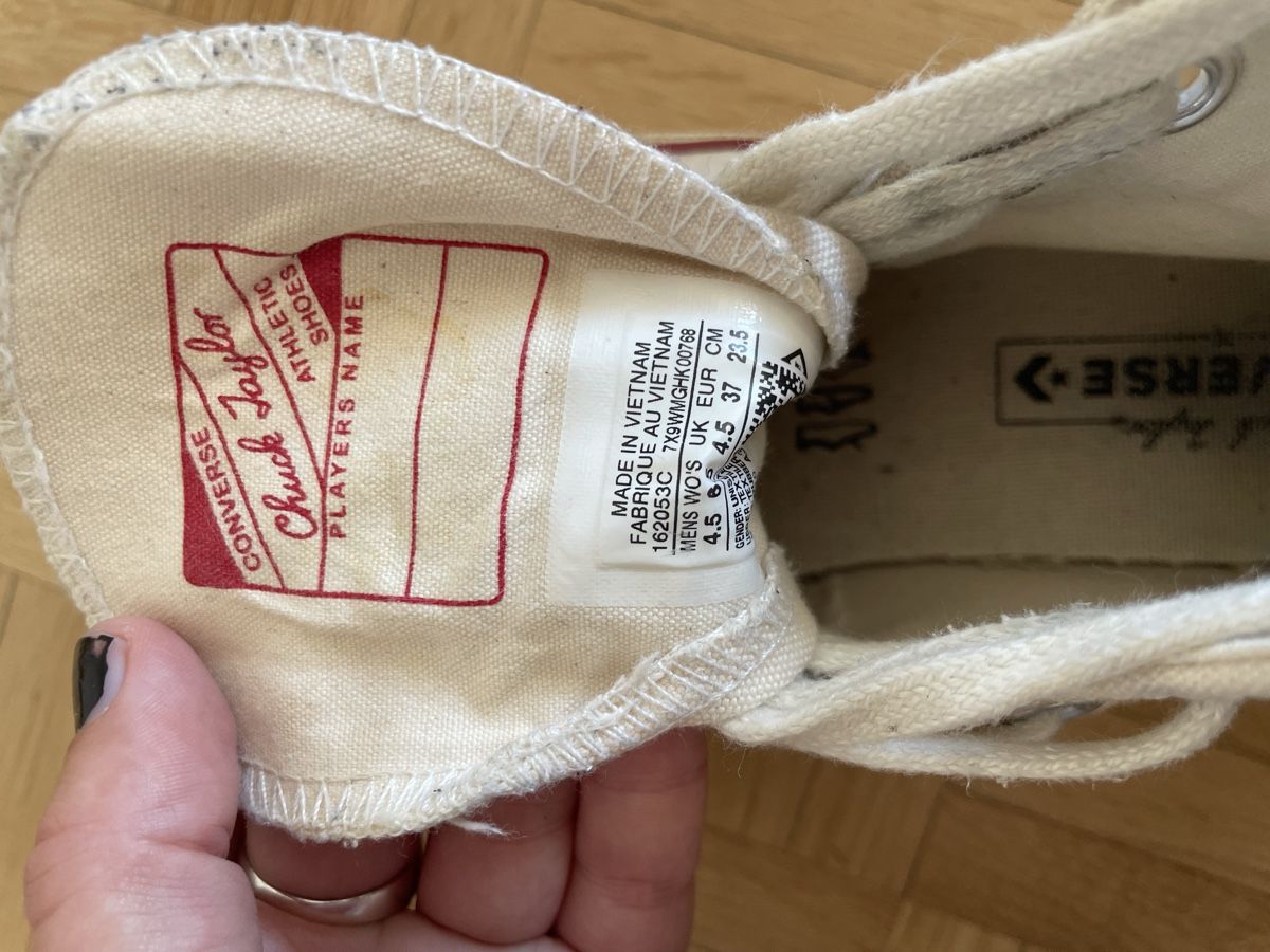 Converse Chaussures femmes: Converse High beige – D'occasion à Winterthur par MurielFrei 2