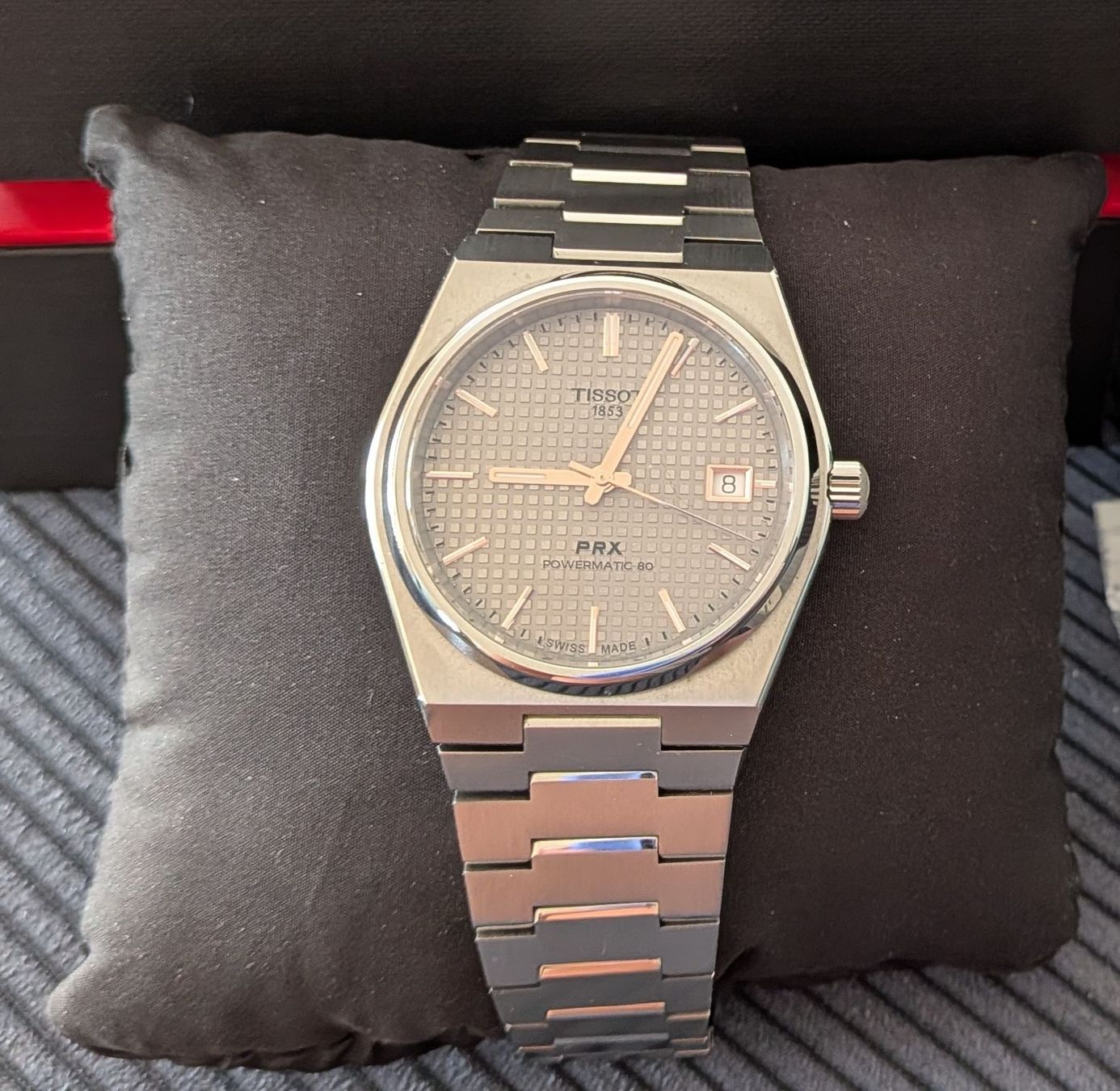 Tissot Orologi: Tissot PRX 38 Titanium 80 Anthracite – Nuovo (secondo la descrizione) da Maur venduto da geo_tw5t