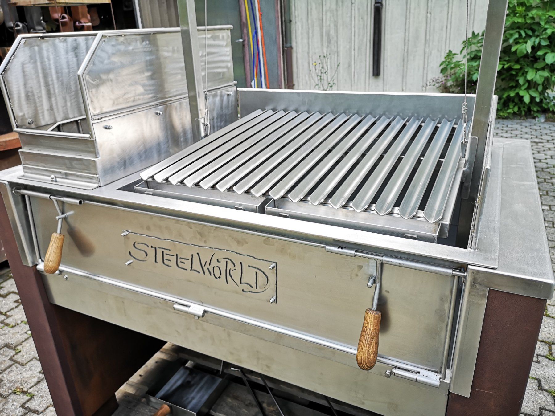 Griglie: Asado Grill Edelstahl – Nuovo e nell'imballaggio originale da Widnau venduto da Steelworld 5