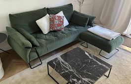 Canapé 3 places et pouf de marque AERRE ITALIA