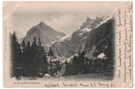 Niedersurenen, Phototypie, gelaufen 1901