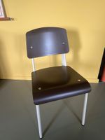 Vitra - Prouvè Standard Stuhl Braun/Beige