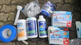 Poolpflege Zubehoer Marina Planet Pool Dosierer Temperatur