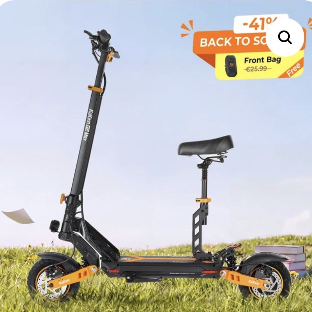 Scooter: Elektroroller KuKirin G2 Max mit Sitz schwarz – Usato da Baden venduto da Vanessa55555