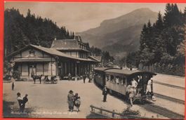 BRÜNIGBAHN Station Brünig-Kulm mit Giebel