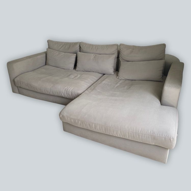 Couch “Darwin” von Micasa in hellgrau Kaufen auf Ricardo