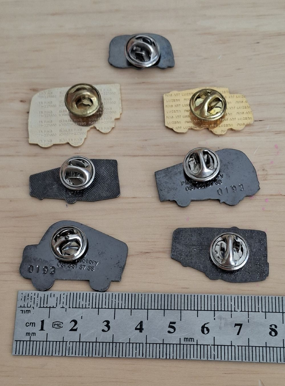 Placchette & Badge: 7 Pins PTT Post – Usato da Kriens venduto da Wolly85 1