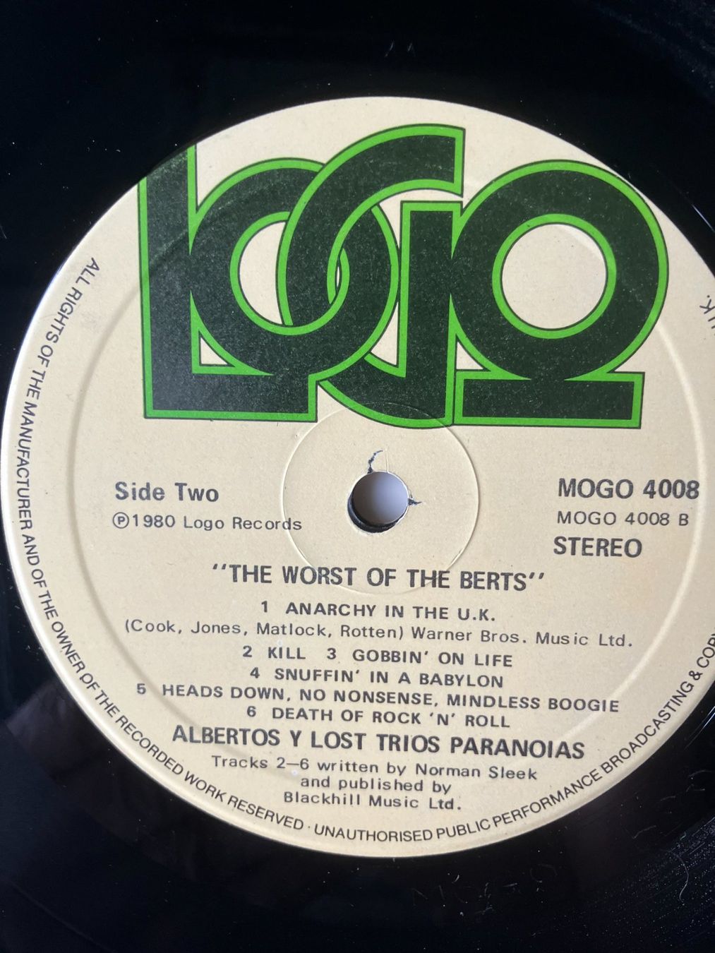 Dischi in vinile: Alberto Y Lost Trios Paranoias – Usato da Aarwangen venduto da Jukebox3 9