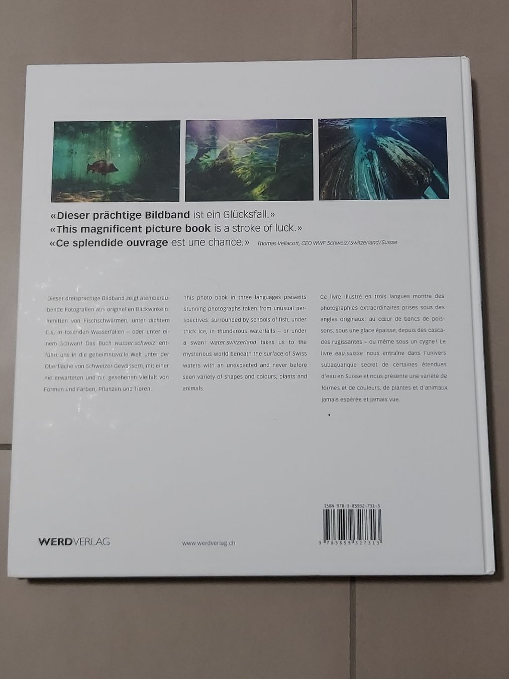 Livres: Wasser.Schweiz – D'occasion à Gossau SG par Iandolo 1