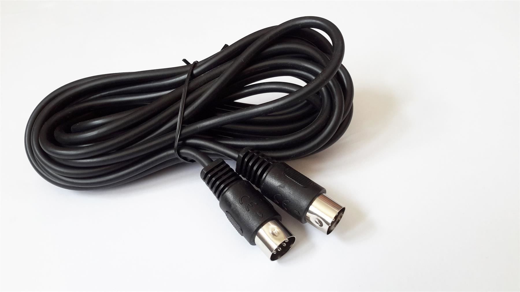 Kabel: Audio/Videokabel 5 pol DIN Stecker 5 m – Neu und originalverpackt aus St. Gallen von cointec 1