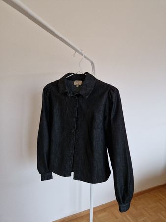 Chice Denimbluse von La Fée Atelier, Gr. 36