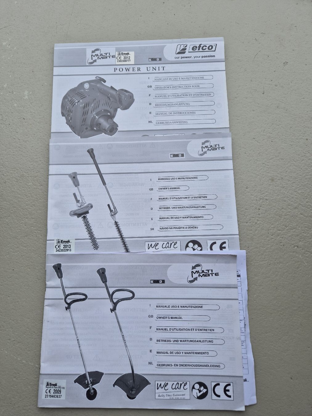 Efco Tutte le macchine: Heckenschere Motorsense Efco – Difettoso da Schlatt TG venduto da Schrauber_01 5