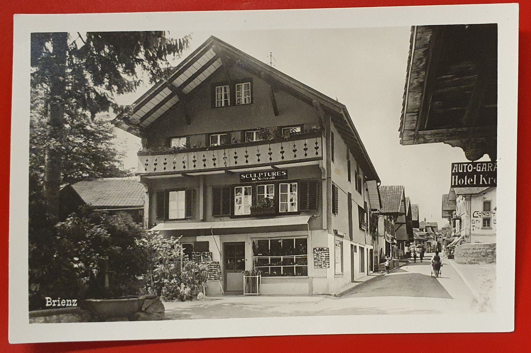 Cartoline postali: Brienz - M.Schwab, Sculptures – Usato da Kreuzlingen venduto da Rschweiz1