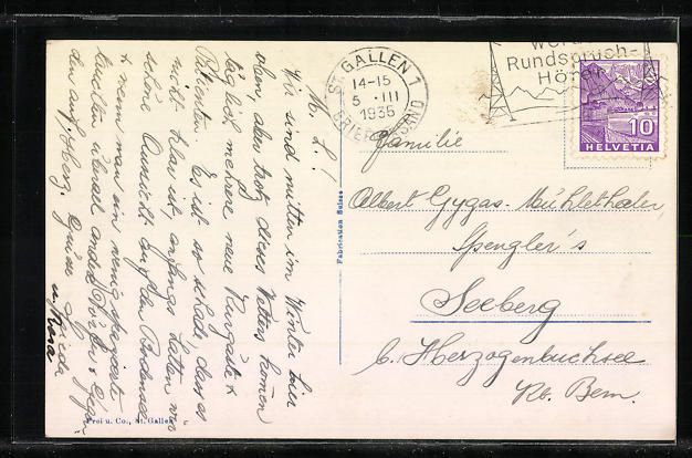 Cartoline postali: Speicher, Blick auf den Ort und die Kirc – Usato da Berlin venduto da bartko-reher 1