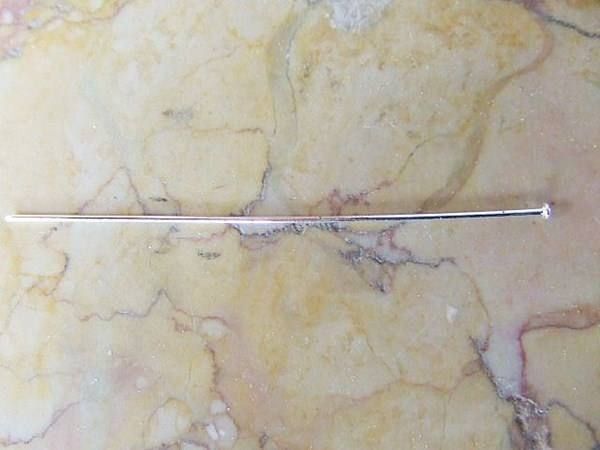 Perle (finte): 30 Nietstifte  70mm  versilbert – Nuovo (secondo la descrizione) da Alpnachstad venduto da perlengaby 1