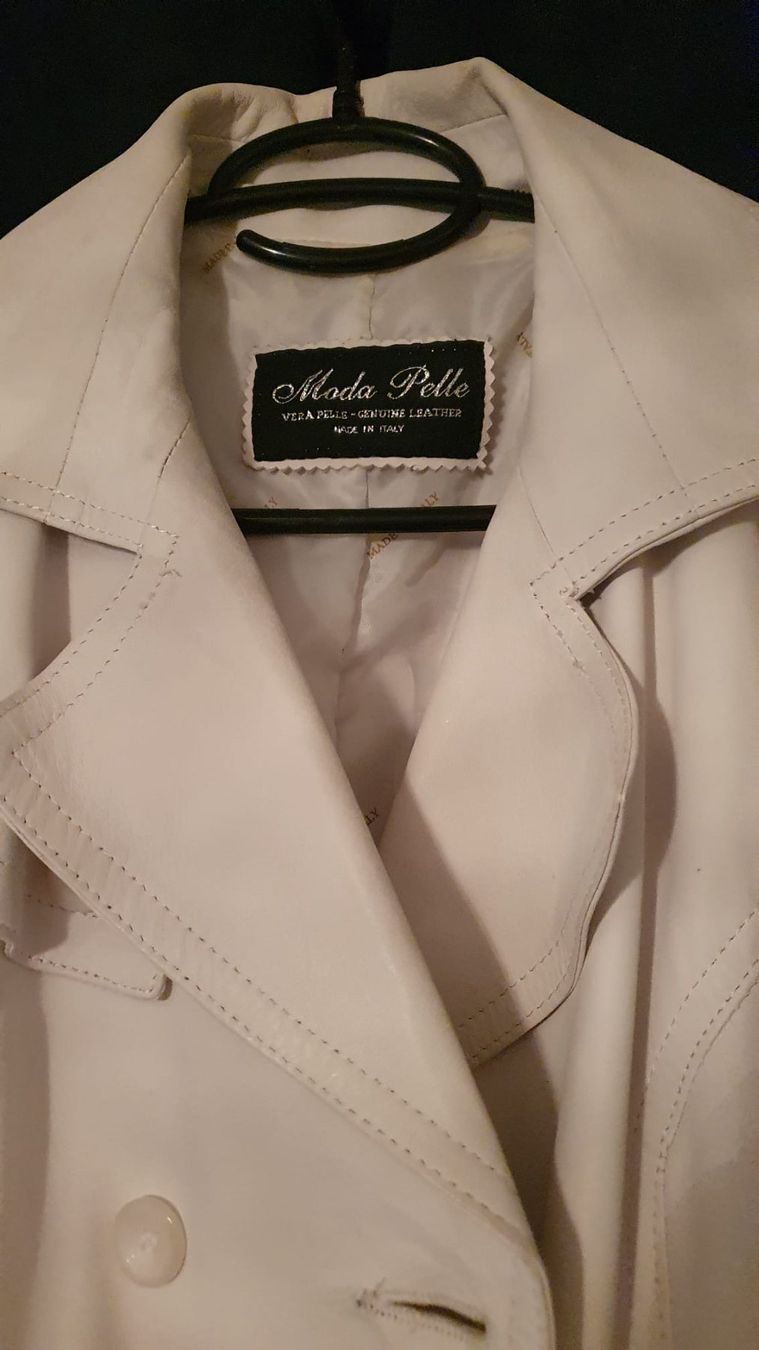Cappotti: Ledermantel weiss "made in italy" – Usato da Arnegg venduto da tasc2000 6